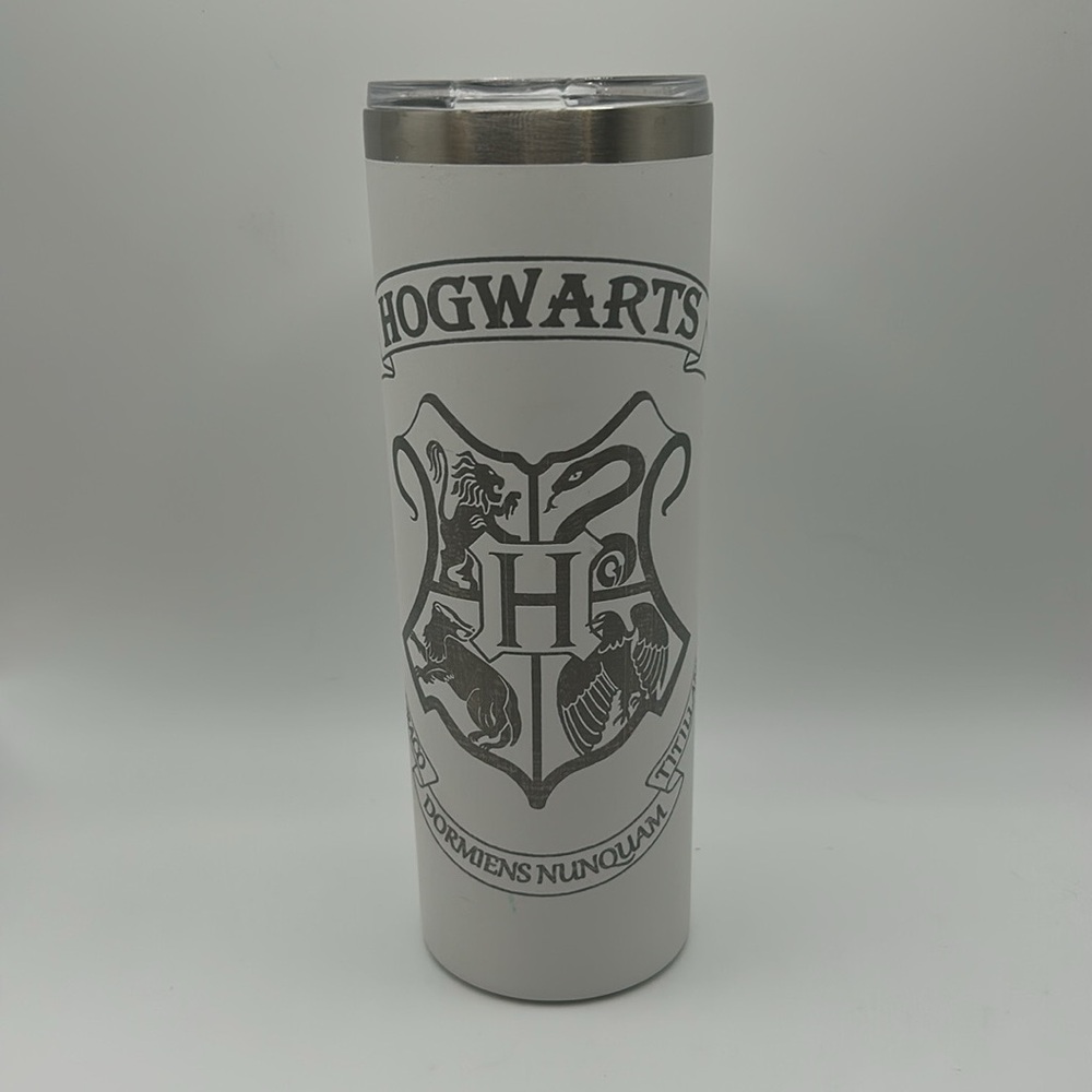 NEW white Hogwarts Harry Potter Tumbler